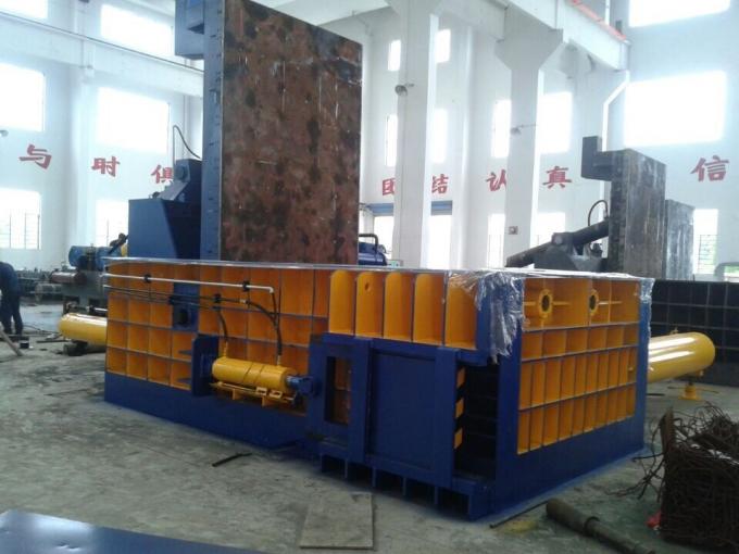 철강 공장에서 Y81 시리즈 160 톤 스크랩 ​​철강 포장기 1