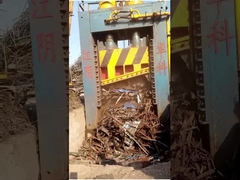 중국 수력 과중한 업무 받침대 전단기, 지스러기 금속 절단기