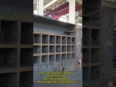 Y81-630 금속 폐기물 발러 기계. 금속 폐기물 발러 프레스 기계