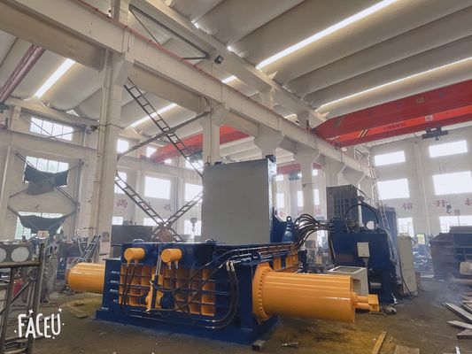 주문 프레스 박스 금속 폐기물 발링 기계 3000*2500*1300mm 용량 200톤/일 online manufacture